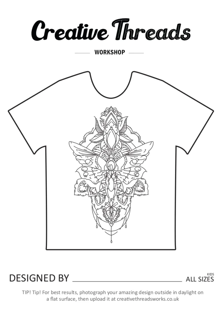 a_Kids Moth Tshirt